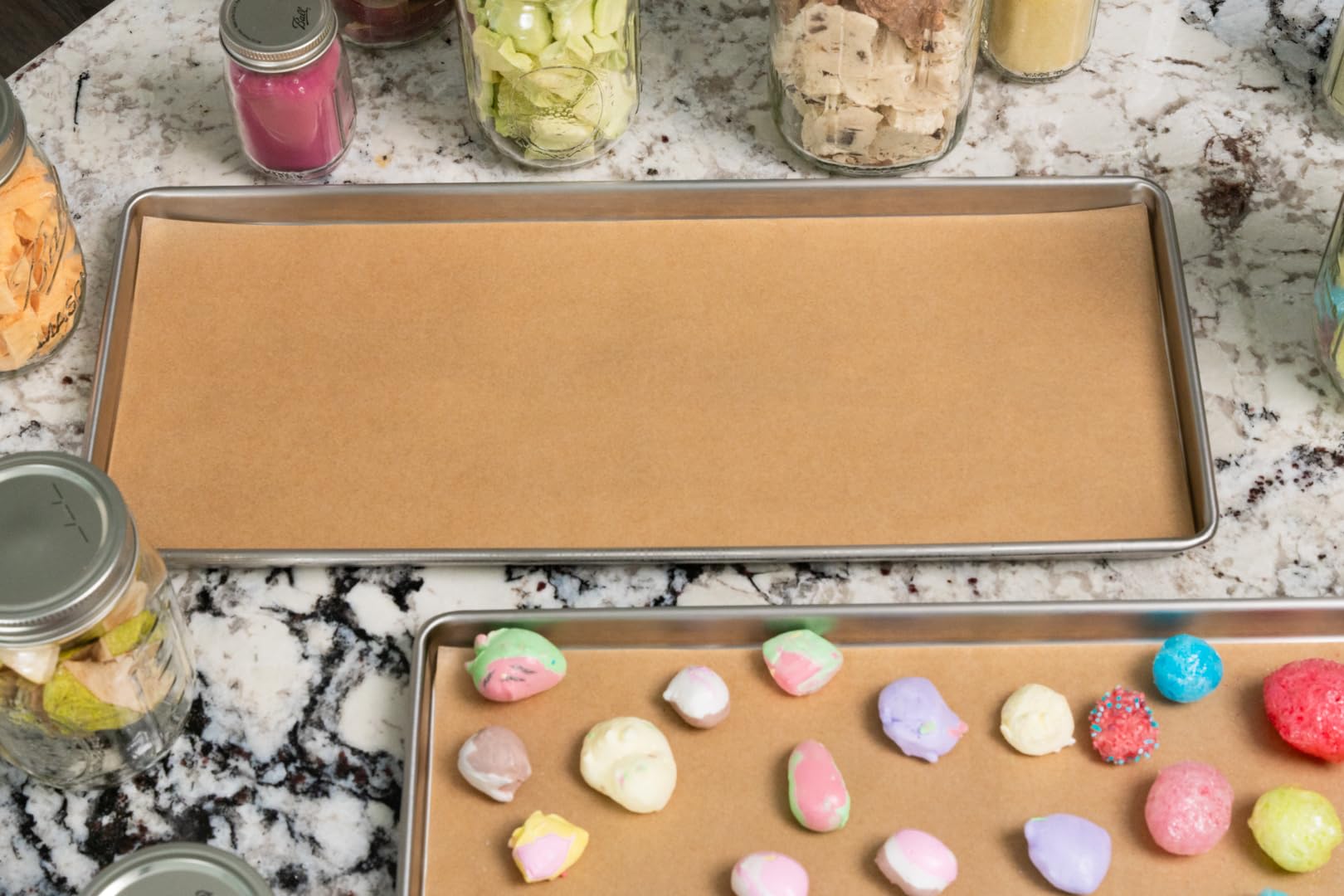 Crunch Co. biodegradable and compostable material supports eco-conscious workflows.