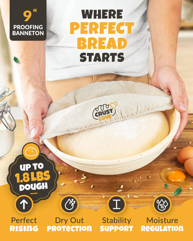 CRUSTLOVE 5QT bread oven ready for bake day and versatility.