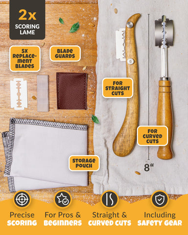 CRUSTLOVE replacement blades 5-pack for quick blade changes