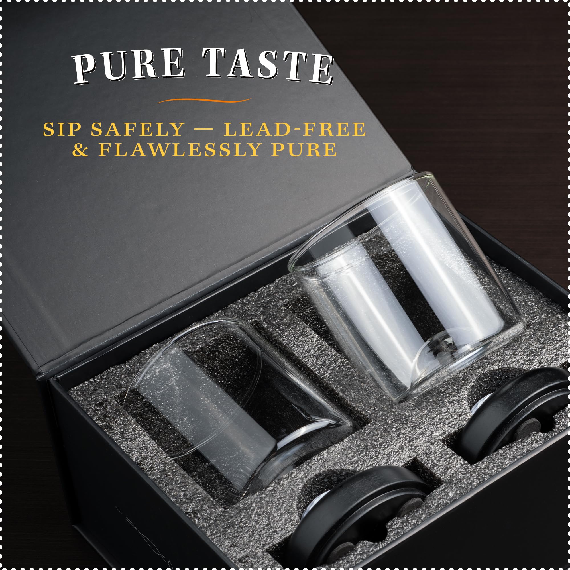 CRYSTA & MÅTT lead-free crystal for a clean sip.