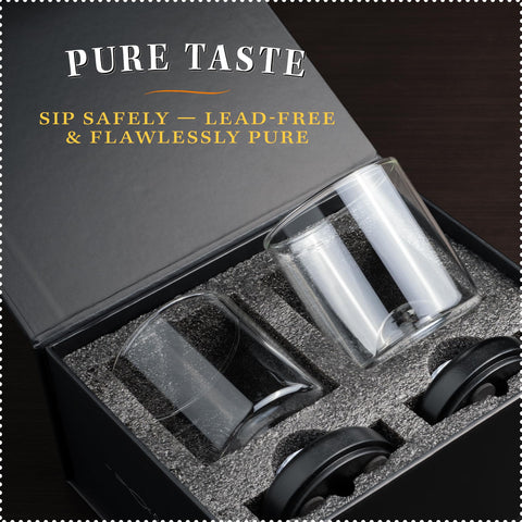 CRYSTA & MÅTT lead-free crystal for a clean sip.