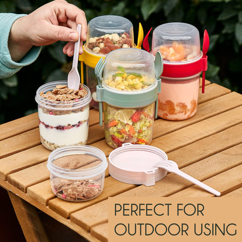 Crystalia dishwasher-safe and freezer-safe cups for simple cleanup and storage