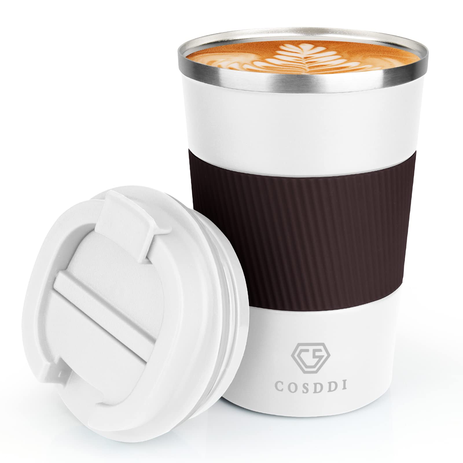 CS COSDDI 12oz tumbler with portable to-go design and durable stainless steel build.