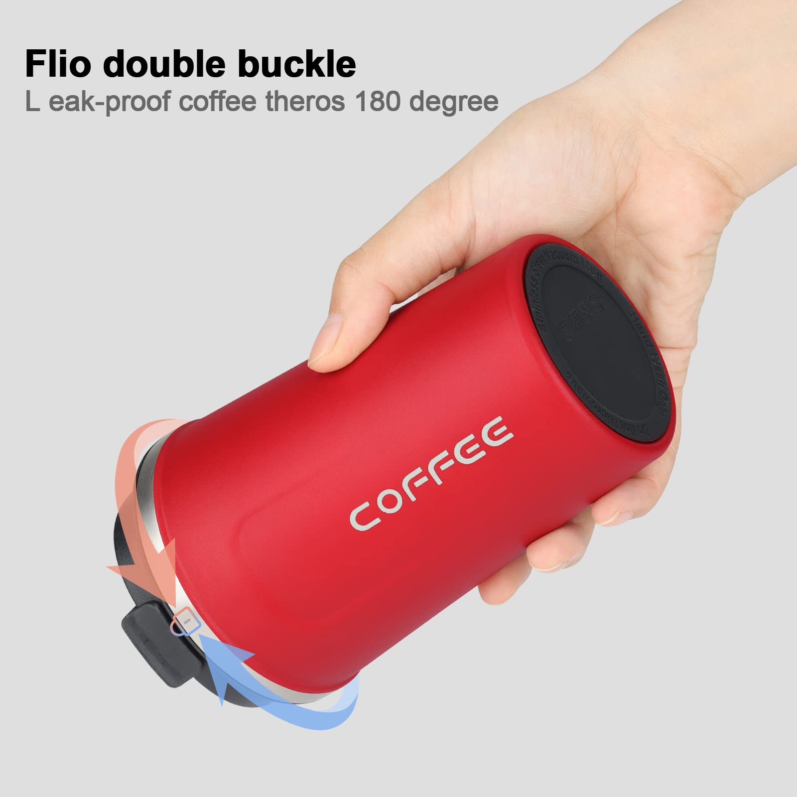CS COSDDI 12oz tumbler with insulated steel for hot or cold beverages.