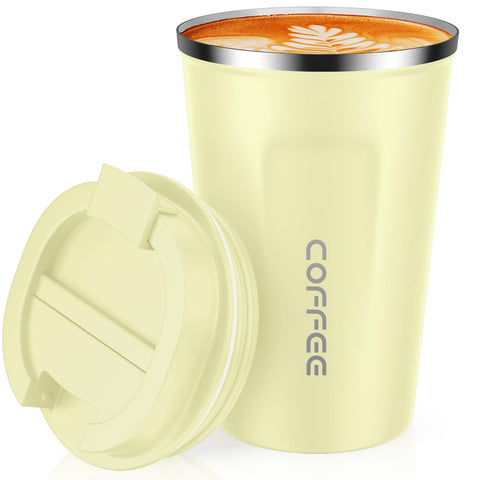 CS COSDDI 12oz tumbler lid closed for spill-free travel