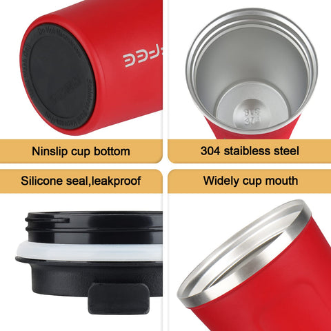 CS COSDDI tumbler lid seal prevents spills during commutes.