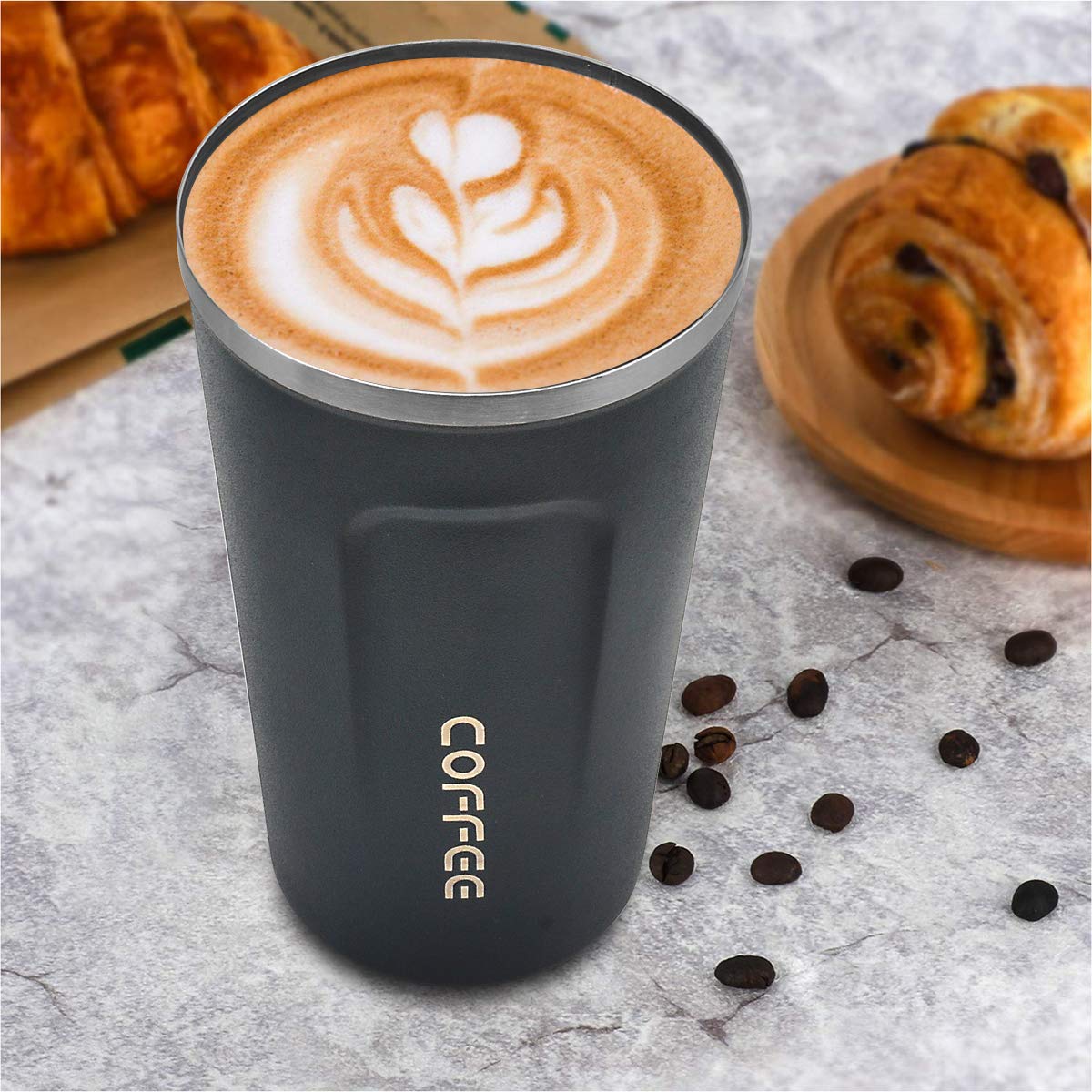 CS COSDDI Tibetan Blue bottom non-slip base keeps the cup steady.