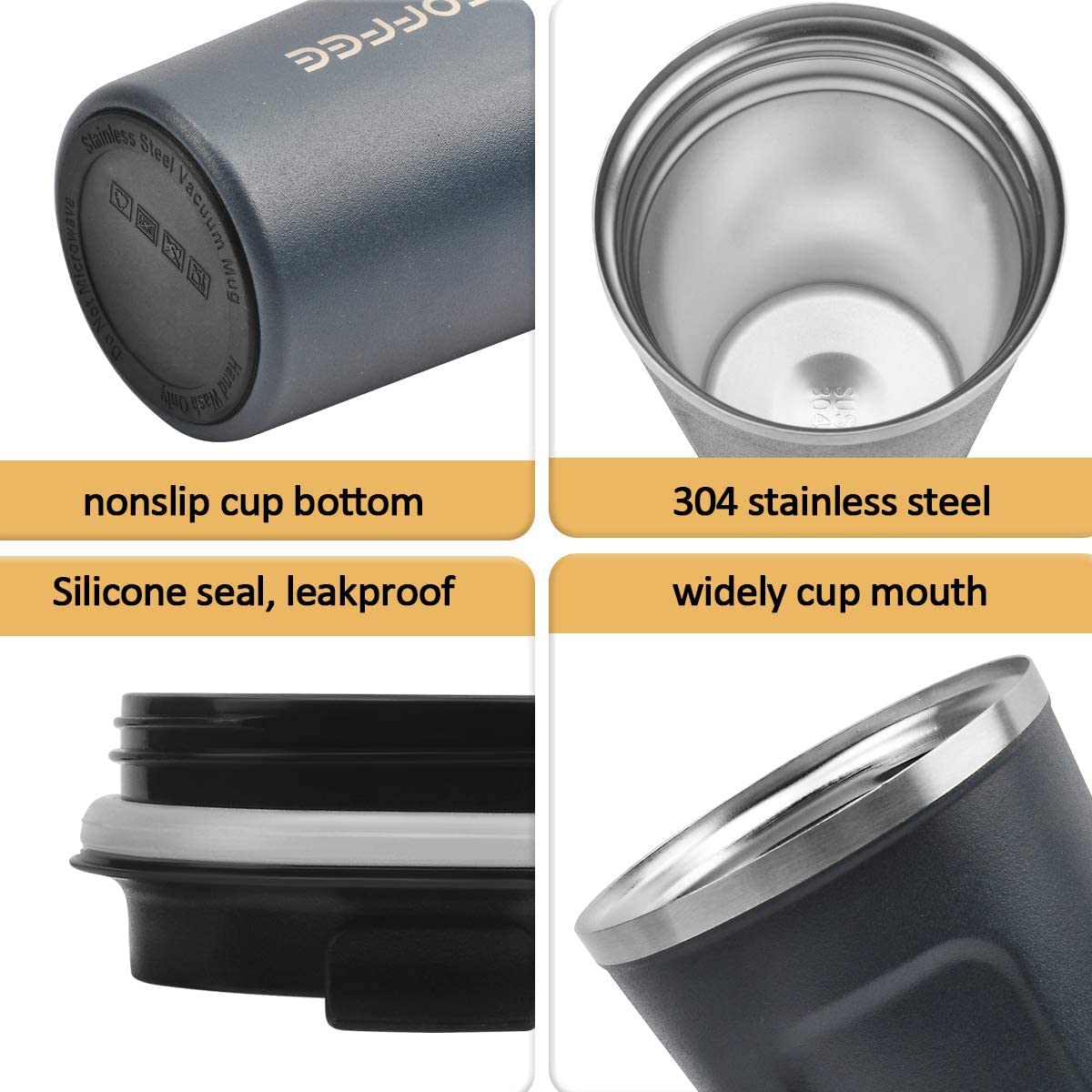 CS COSDDI Tibetan Blue lid closeup shows airtight seal for spill prevention.
