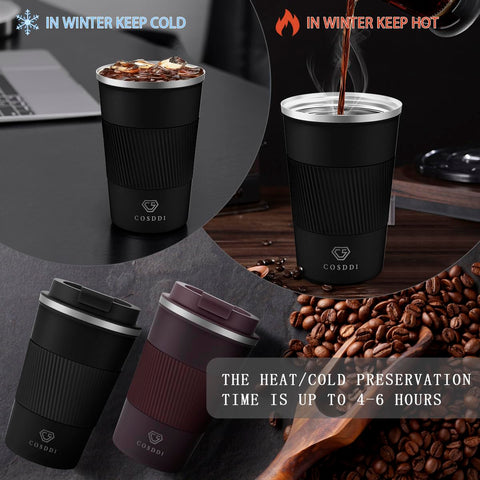 CS COSDDI travel mug design combines durability and everyday practicality
