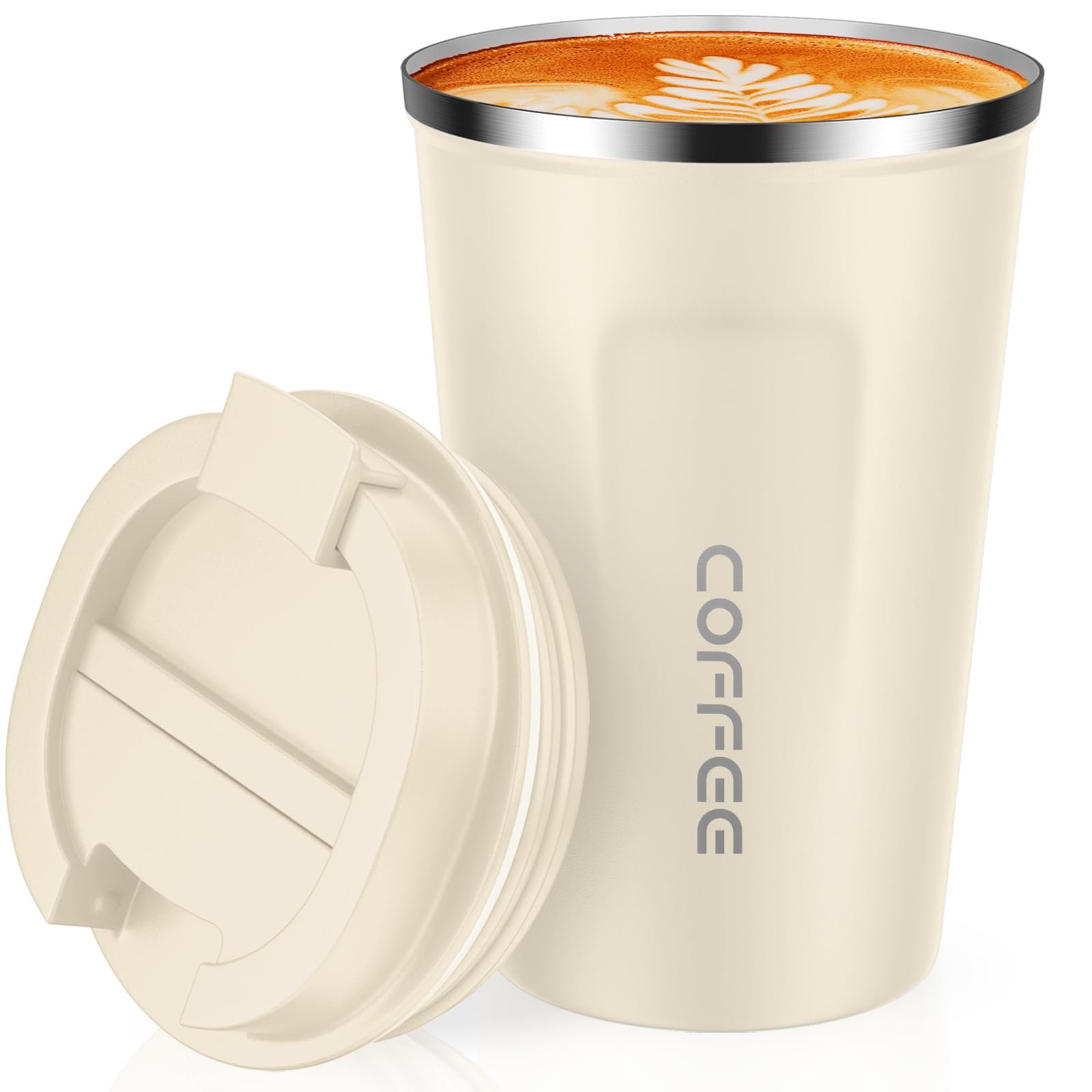 CS COSDDI 12oz tumbler with vacuum insulation keeps drinks hot or cold