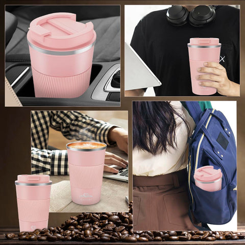 CS COSDDI double-wall stainless steel construction preserves taste and temperature.