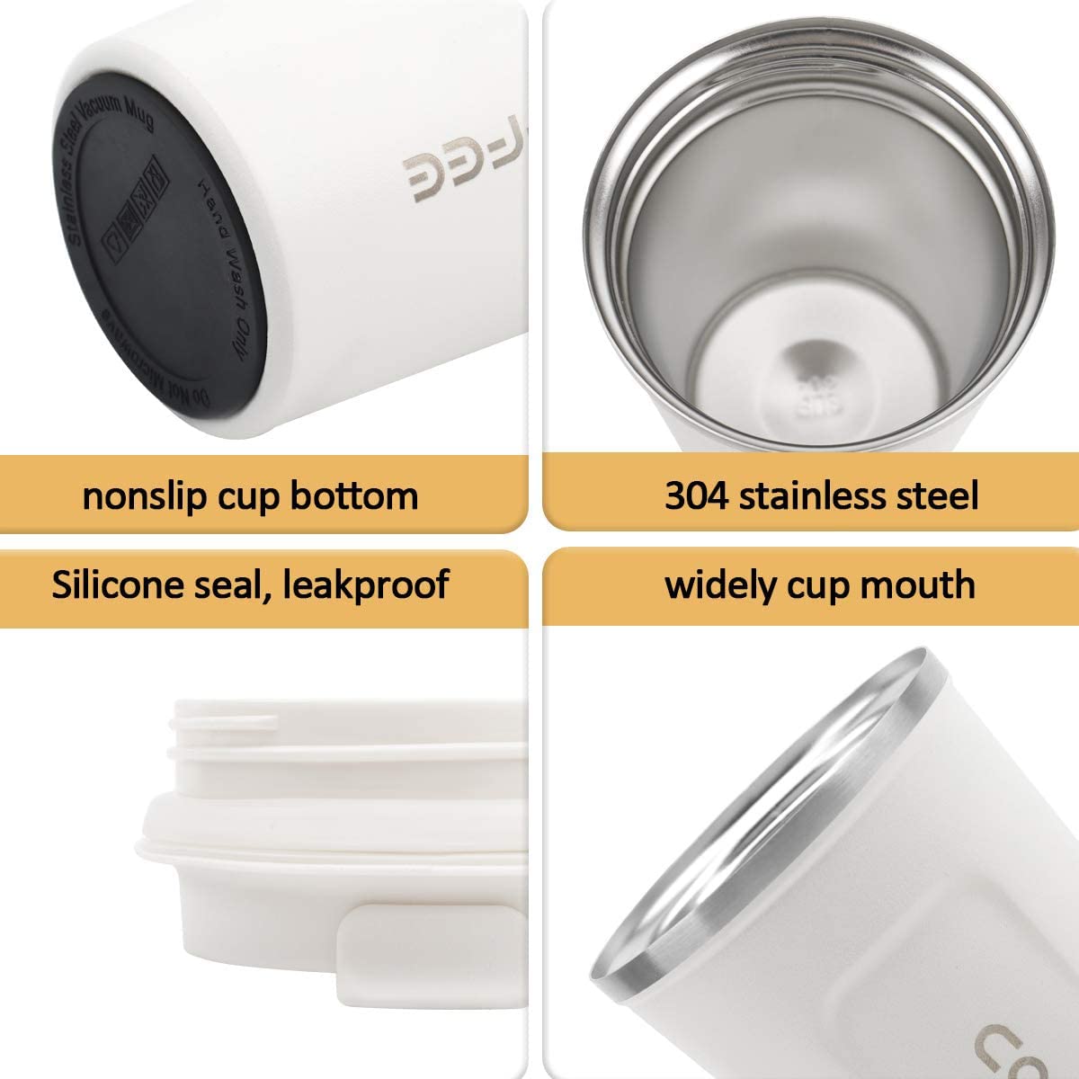 CS COSDDI vacuum insulated tumbler maintains drink temperatures on the go.
