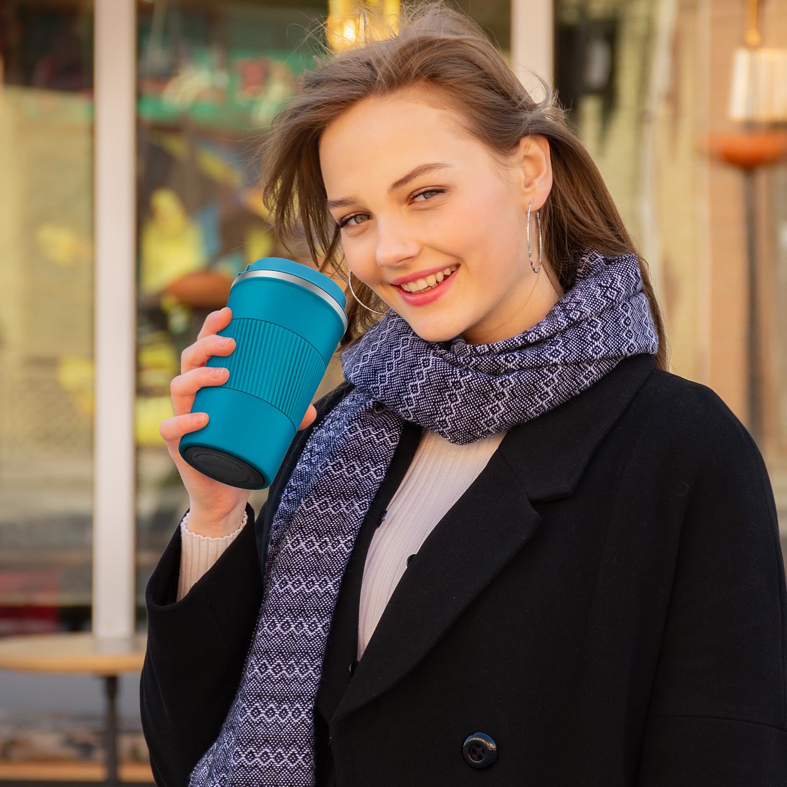 CS COSDDI mug bottom rubber grip reduces slipping