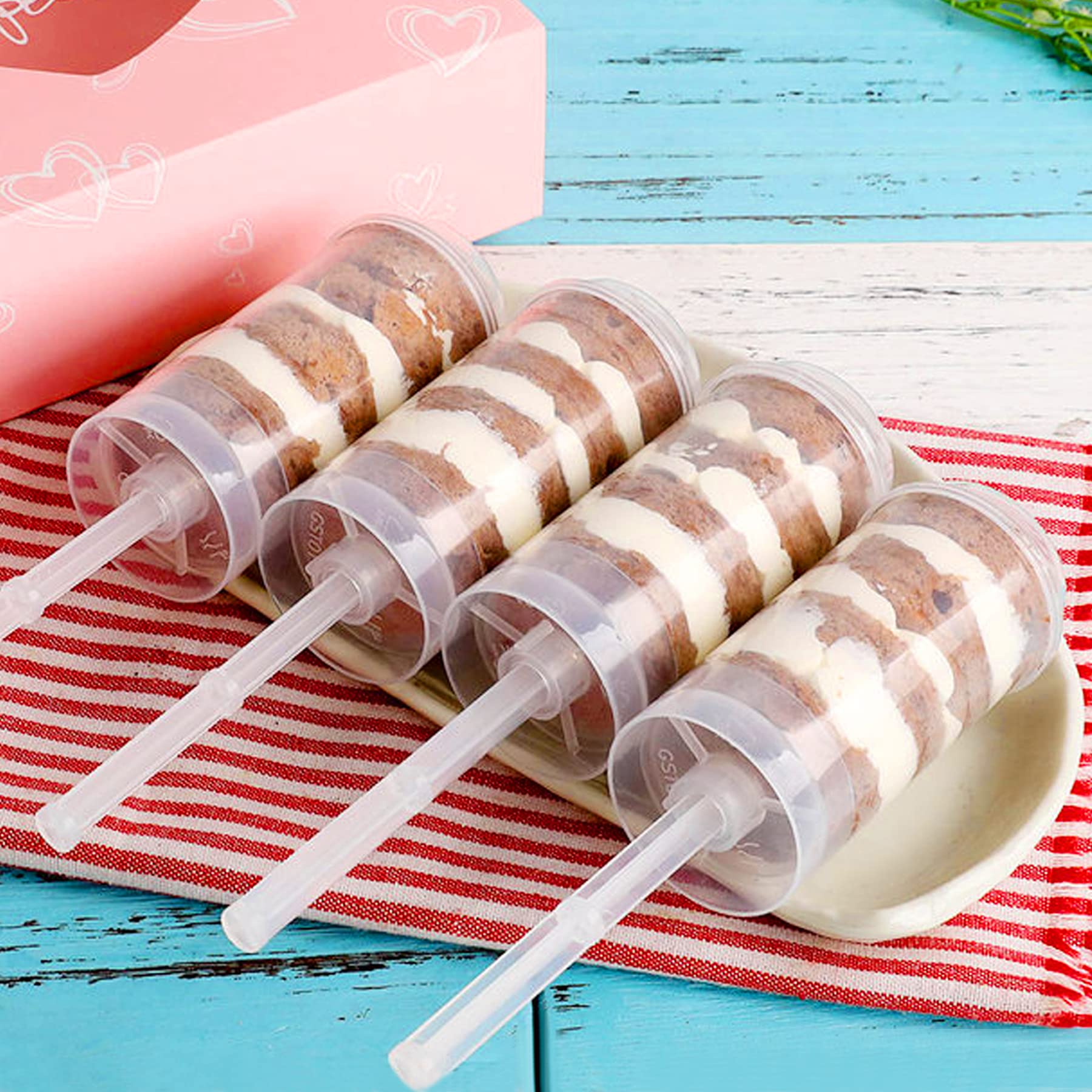 Csdtylh kid-friendly push pop containers for easy grabs