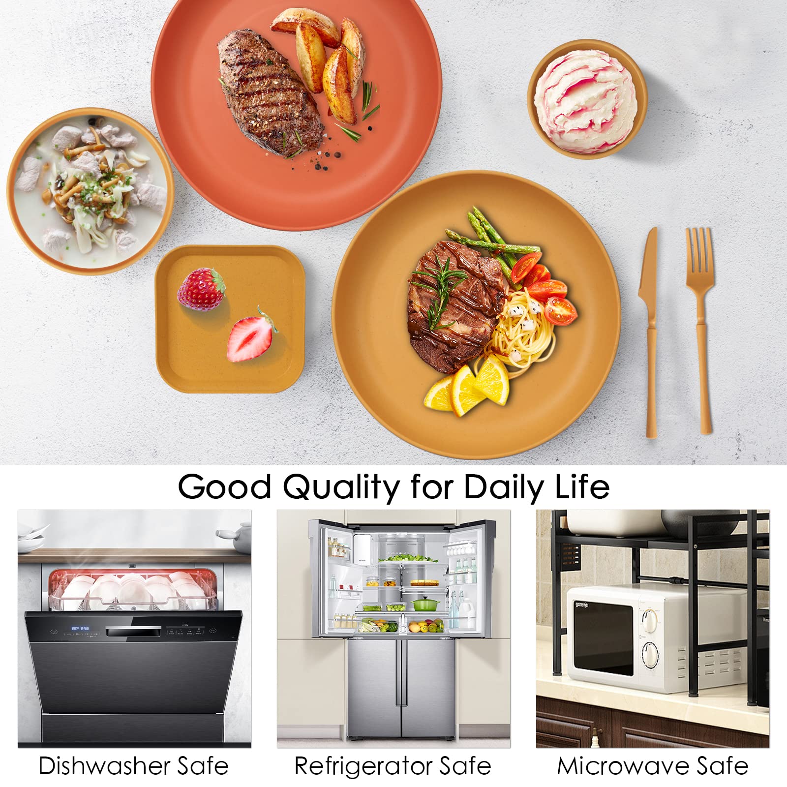 CSYY stackable design helps save space in kitchens and campsites.