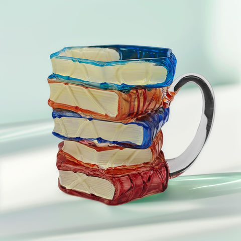 Ideal gift for book lovers and coffee enthusiasts.
