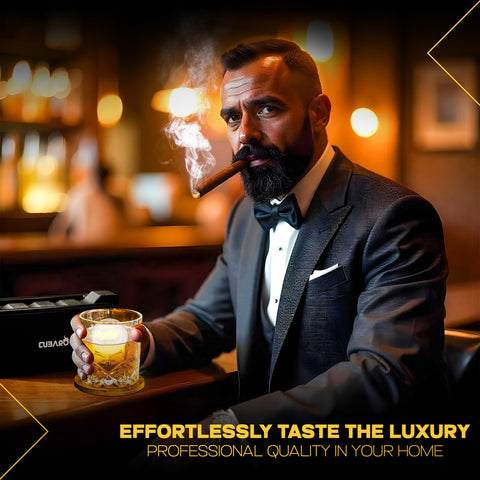 CUBARO bar-quality ice for home entertaining and spirits tasting.