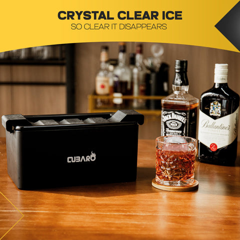 CUBARO reusable freezer bag included for storing finished ice balls.