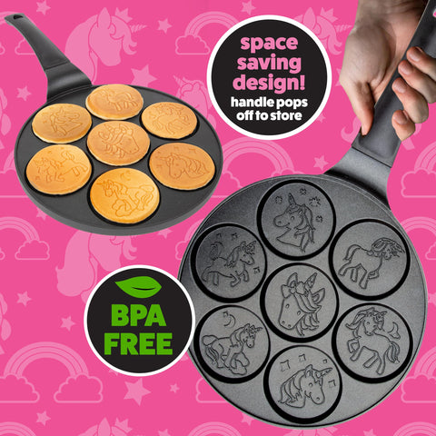 CucinaPro unicorn breakfast pan brings magical mornings to the table