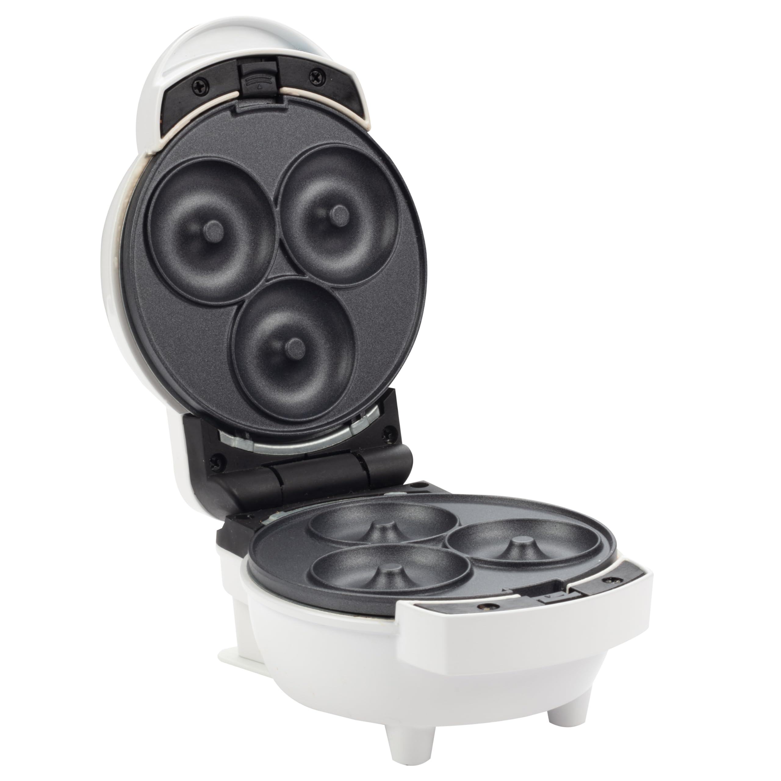 CucinaPro mini breakfast maker cool-touch handle safety during cooking