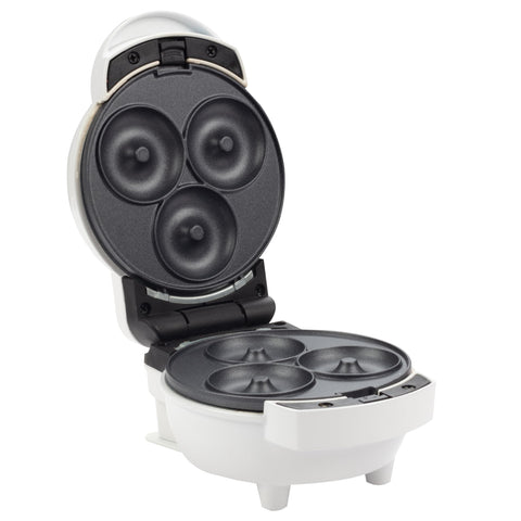 CucinaPro mini breakfast maker cool-touch handle safety during cooking
