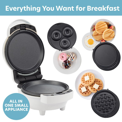 CucinaPro mini breakfast maker pancake plate for fluffy pancakes