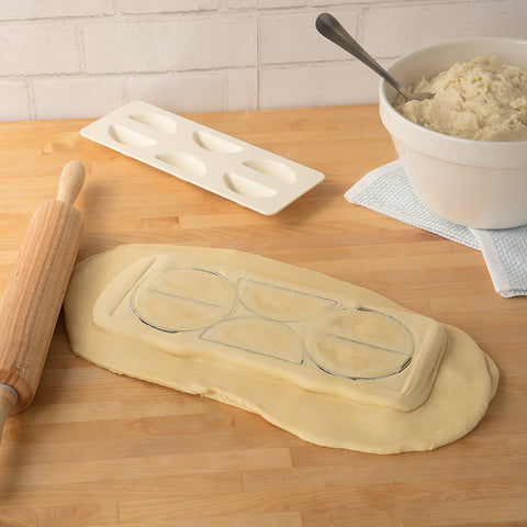 CucinaPro Pierogi Maker gift-ready packaging ideal for holidays.
