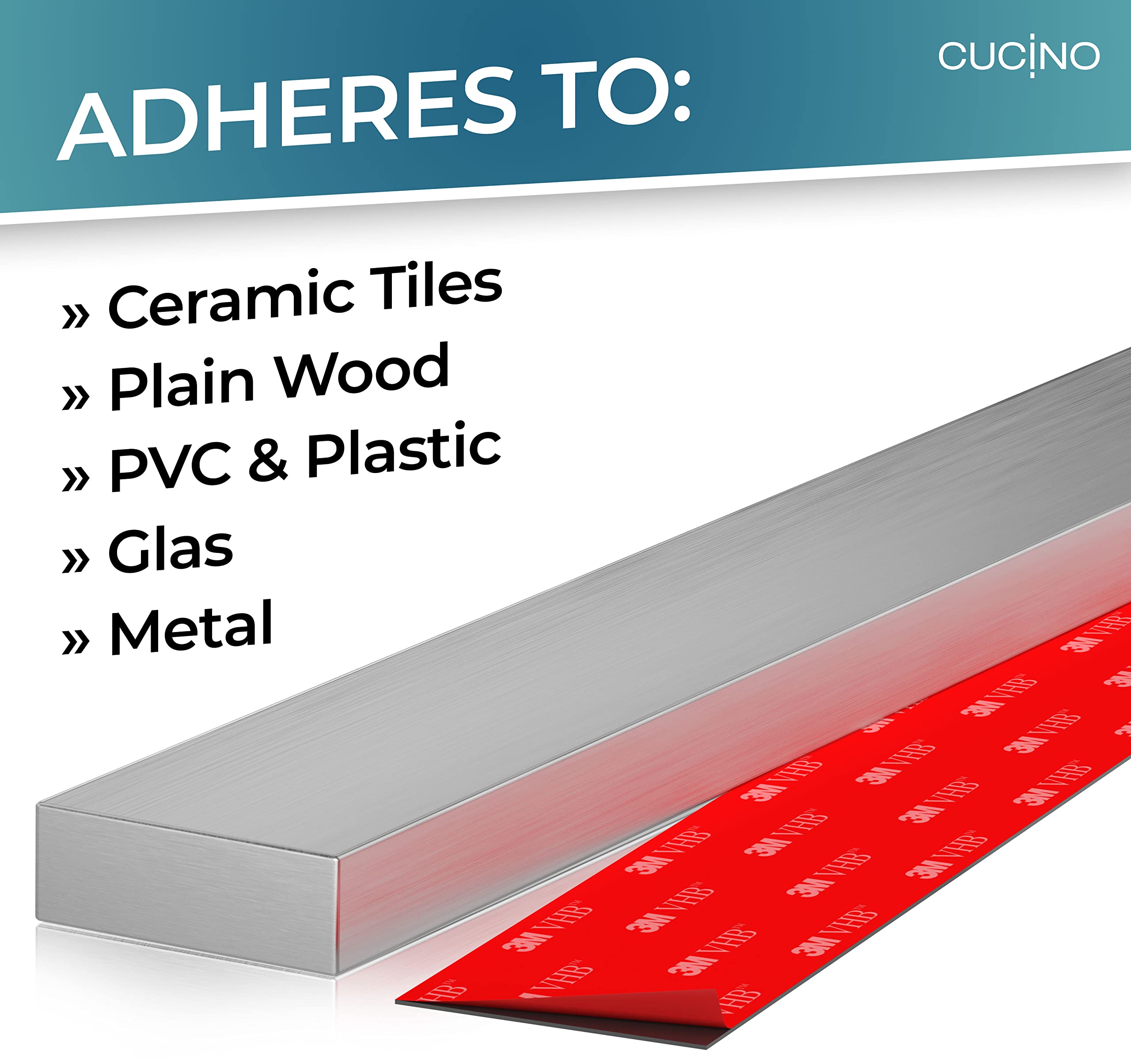 CUCINO included dowels and screws give flexible mounting options.