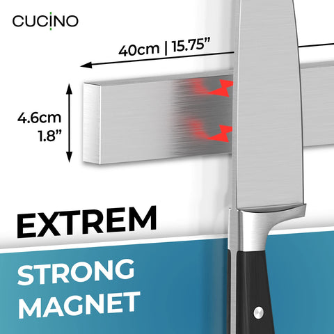 CUCINO multi-functional knife rack for kitchen, office, or workshop.