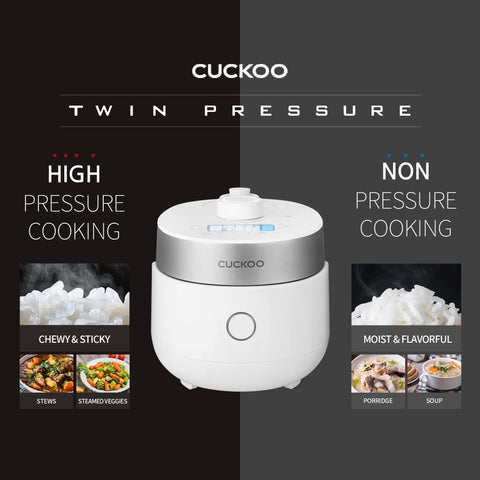 CUCKOO CRP-MHTR0309F steam function in action