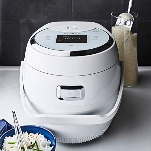 CUCKOO Micom Rice Cooker nonstick inner pot for easy cleaning after meals.