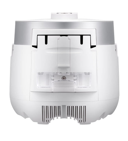 CUCKOO Twin Pressure Rice Cooker dual-pressure option supports fluffy or sticky results.