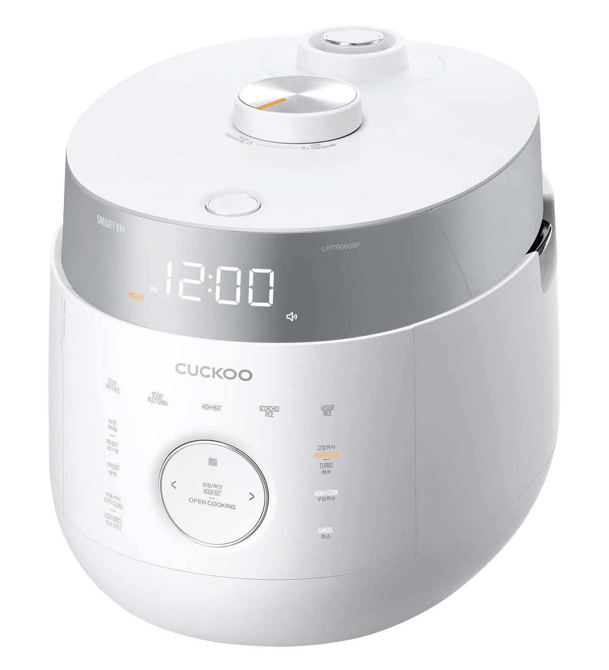 CUCKOO Twin Pressure Rice Cooker induction heating view enables faster, even cooking.