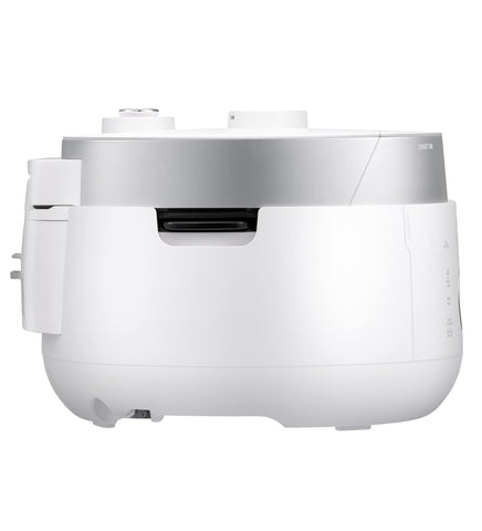 CUCKOO Twin Pressure Rice Cooker 304 stainless inner pot with nonstick coating.