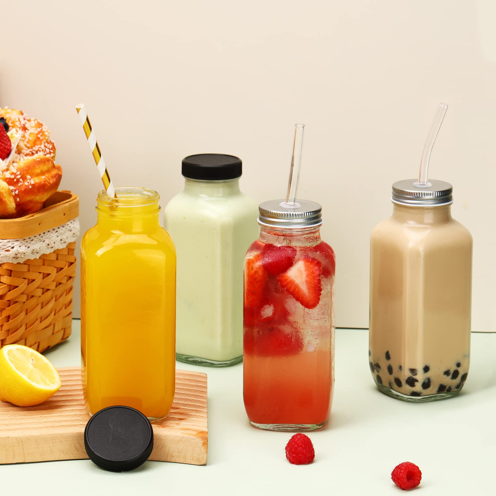 CUCUMI wide mouth bottle ideal for easy filling
