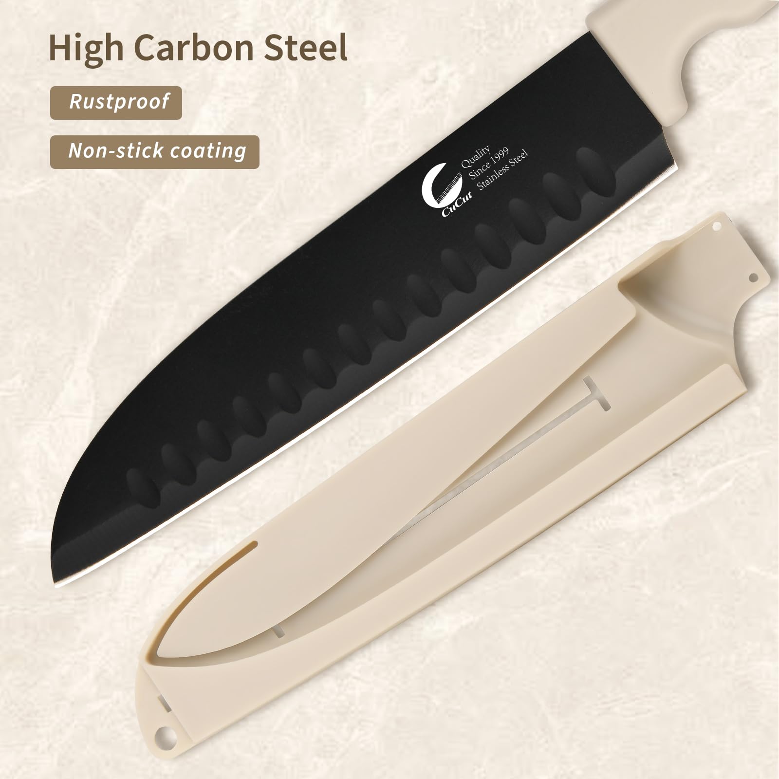 CuCut 12-piece Paring Knife perfect for peeling and detail work.