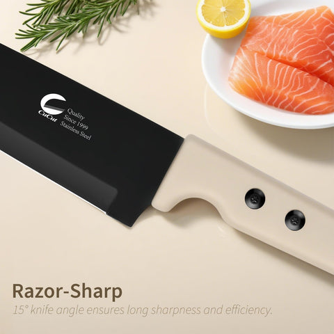 CuCut 12-piece Bread Knife designed for clean, effortless bread slicing.