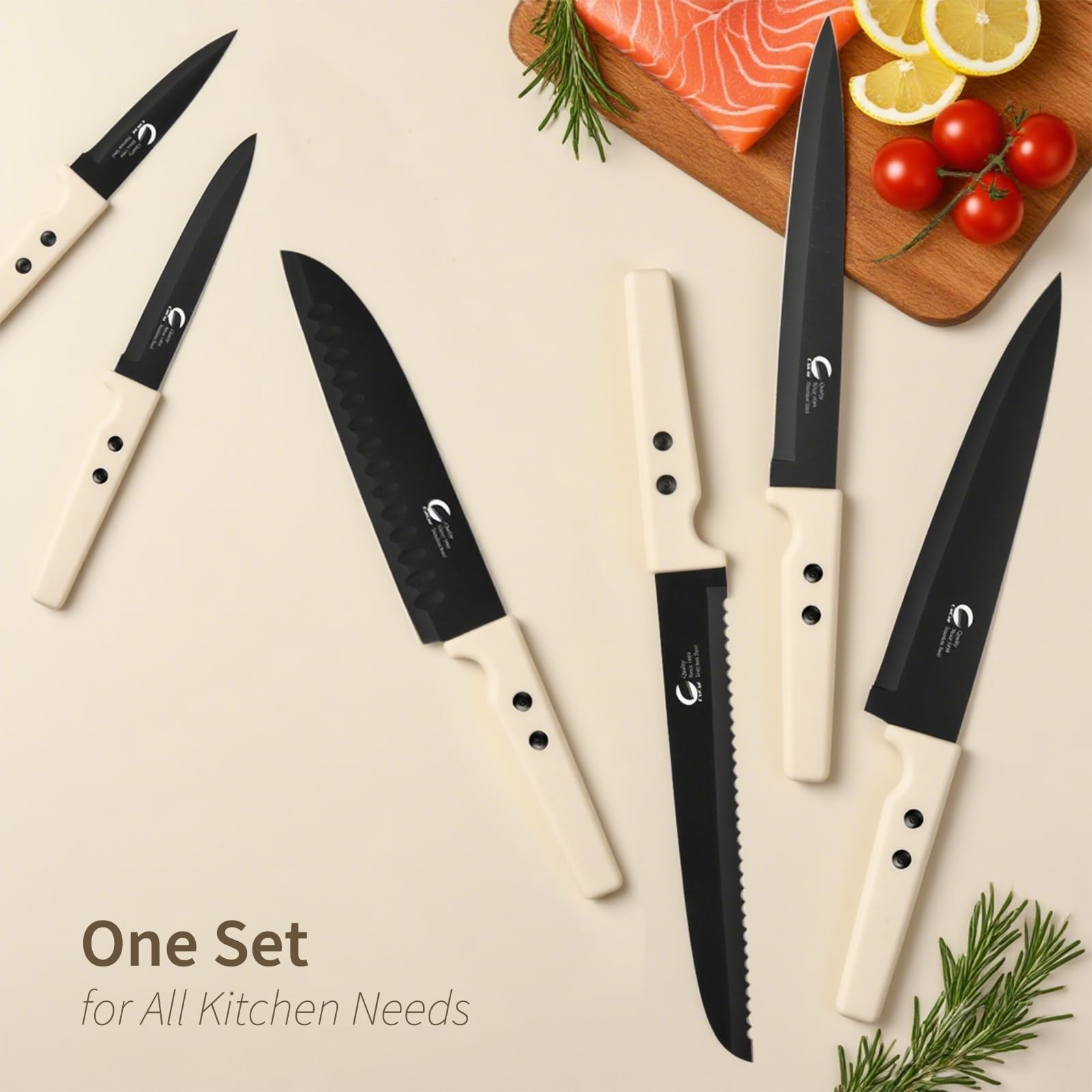 CuCut 12-piece Utility Knife ideal for mid-size slicing and prep.