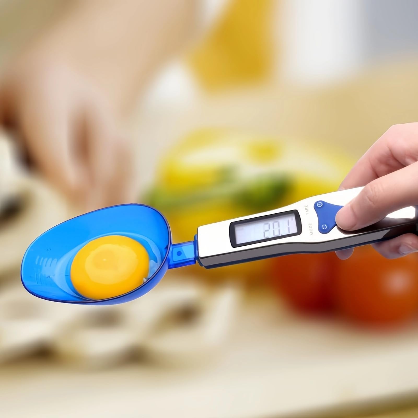 Cuifati Yoidesu measuring spoons show g/oz/gn/ct options.