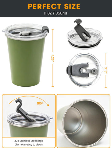 CUIJIALAHA stainless steel ice cubes keep drinks chilled longer