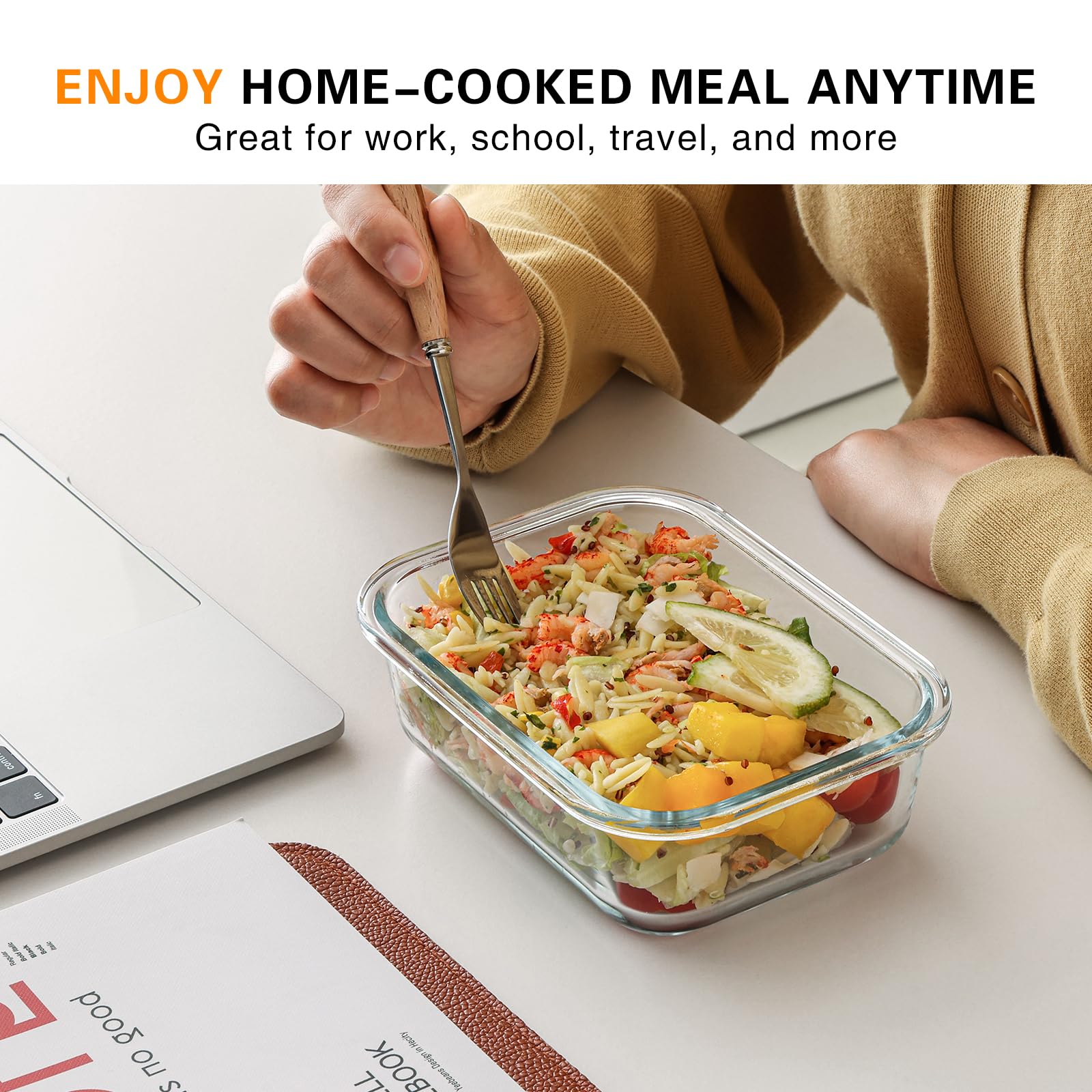 Cuiselect borosilicate glass is microwave and oven safe for reheating