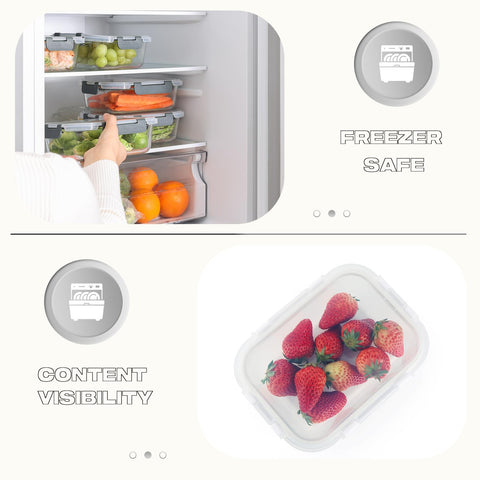 Cuiselect borosilicate glass withstands microwave and oven use for easy reheating.