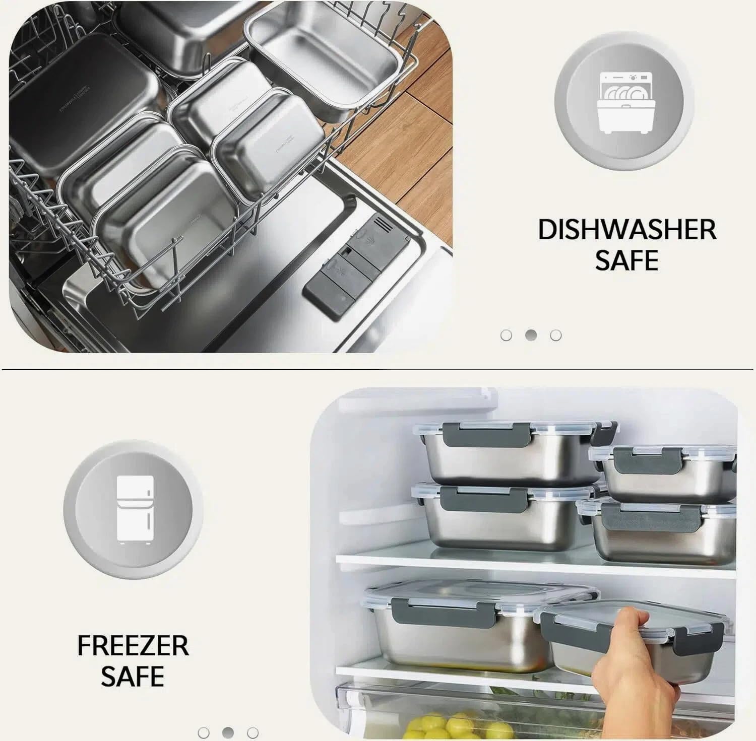 Cuiselect oven-safe and freezer-safe lunch boxes for versatile meal prep.