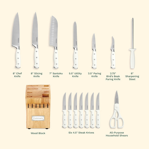 Cuisinart 5.5-inch utility knife for small, detailed prep tasks