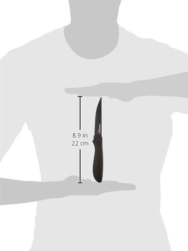 Cuisinart Advantage steak knives with ergonomic handles for comfortable use