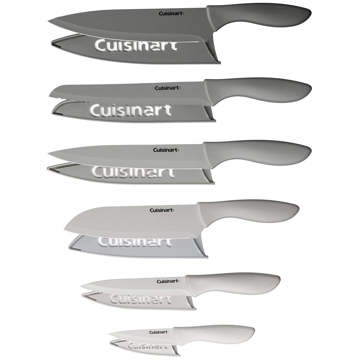 Cuisinart Advantage 8-inch chef knife with guard for precise chopping
