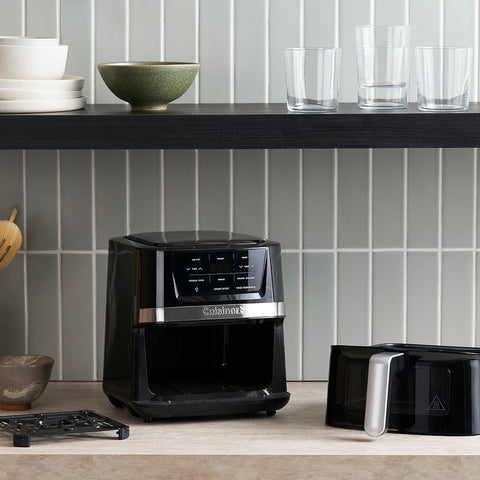 Dishwasher-safe parts of the Cuisinart AIR-80 ease post-cook cleanup.