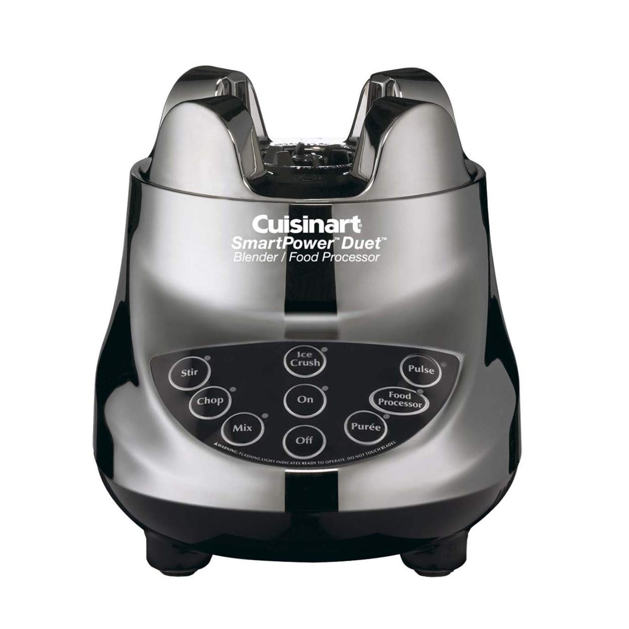 Cuisinart BFP-703BC die-cast housing shows durable, premium build.