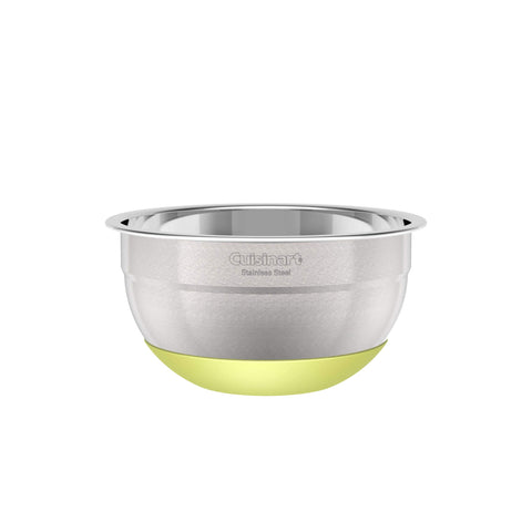 Cuisinart bowls feature durable stainless-steel construction for long-lasting performance