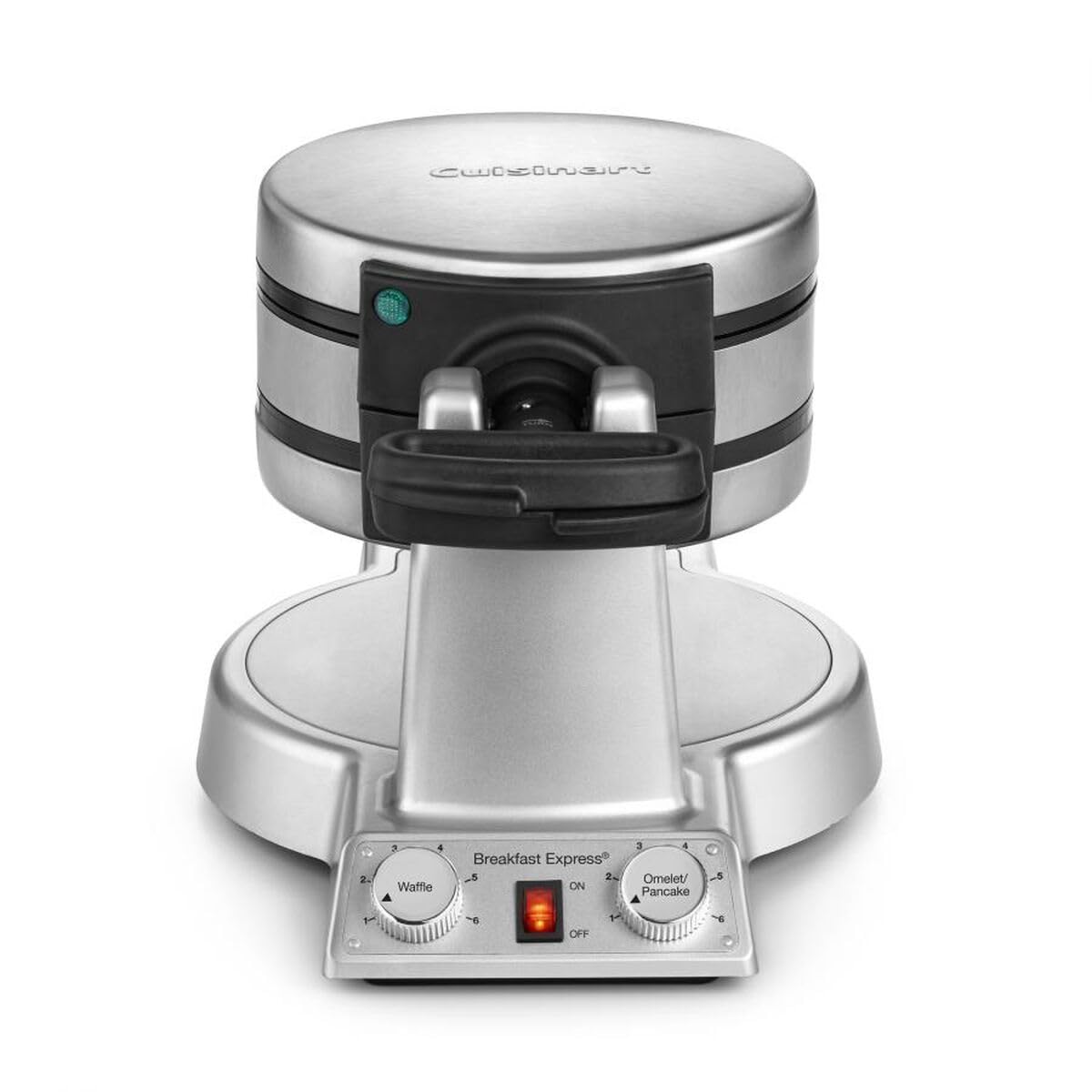 Cuisinart Breakfast Express LED indicators beep to signal readiness.
